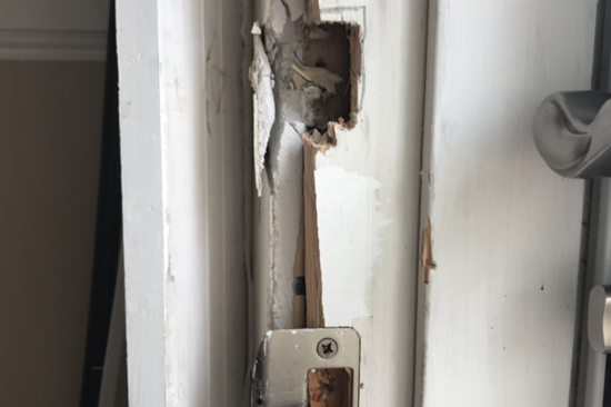 frame door repair Sanger