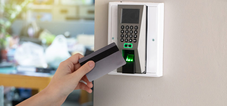 key card entry system Sanger